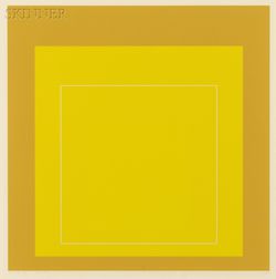 Josef Albers (German/American, 1888-1976) WLS X